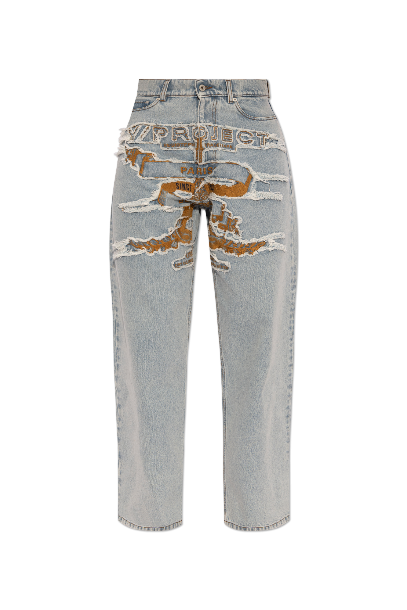 Trigger Elastic Waist Shorts - Blue Wide - leg jeans Y